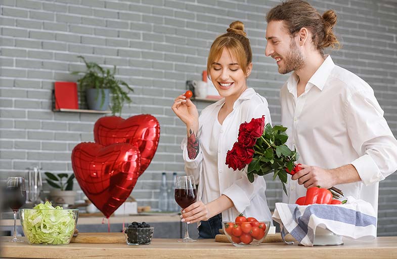 San Valentino, due cuori in cucina