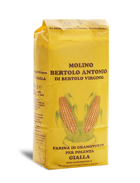 Farina di granoturco per polenta gialla