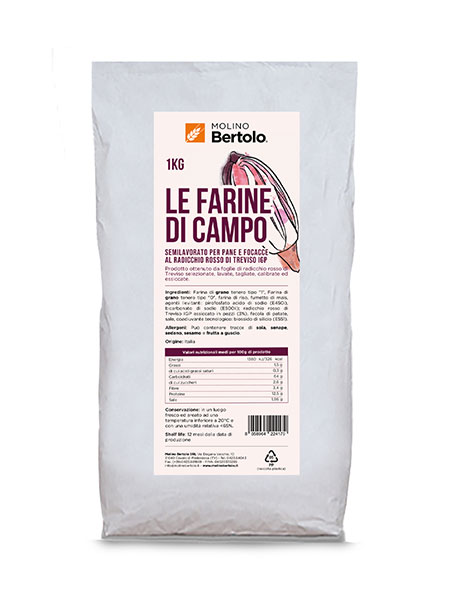 Le Farine di Campo al radicchio rosso di Treviso IGP