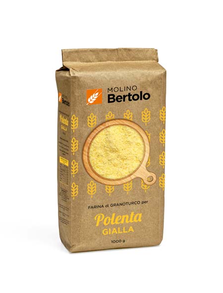 Maize flour for yellow polenta