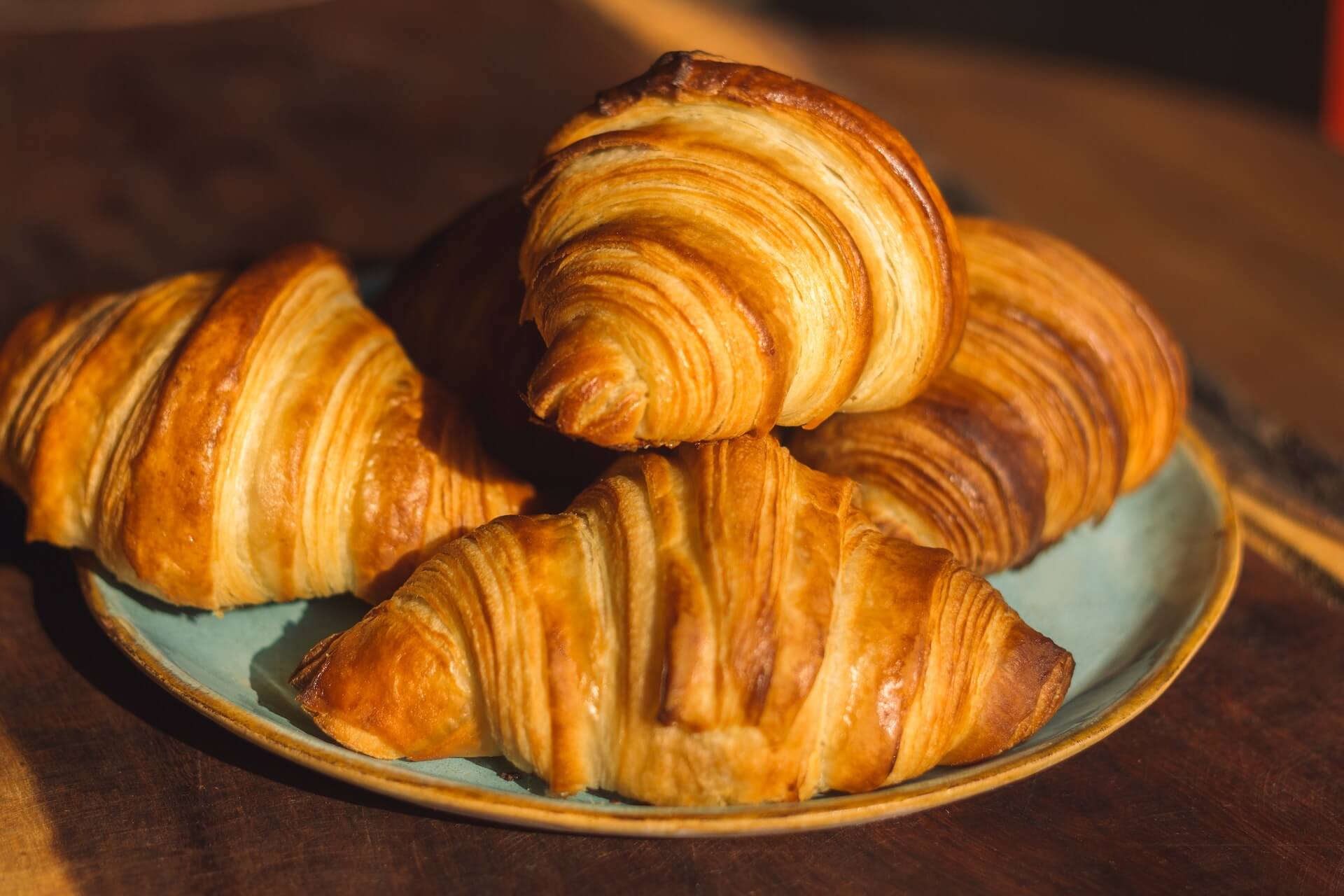 Croissant alla banana